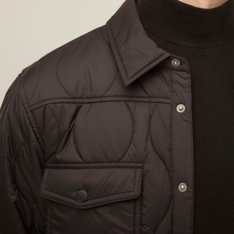 Quilted Shirt Jacket
