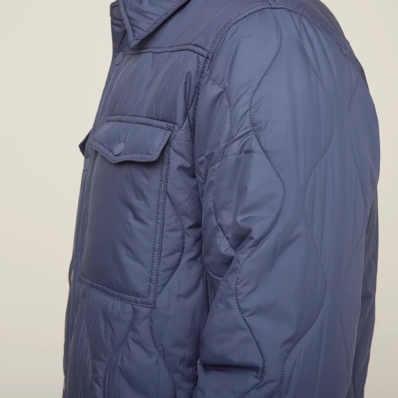 Quilted Shirt Jacket