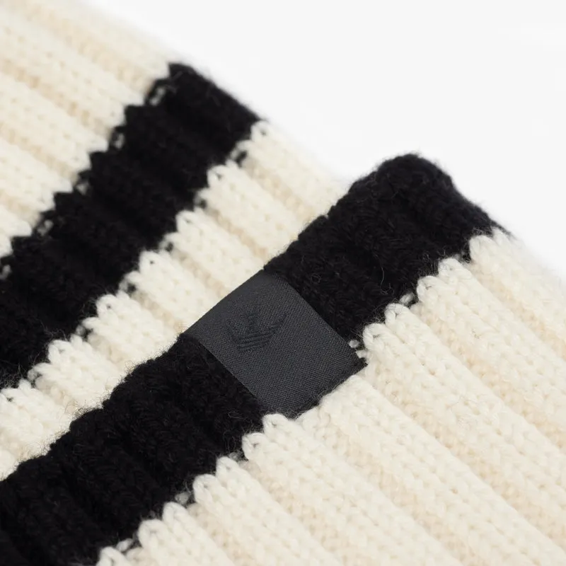 Striped Rib Beanie