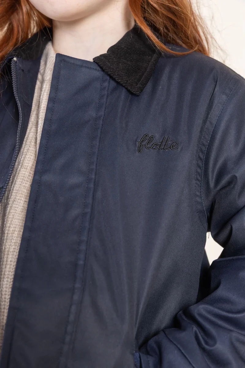 Carnito - Veste imperméable à brandebourgs