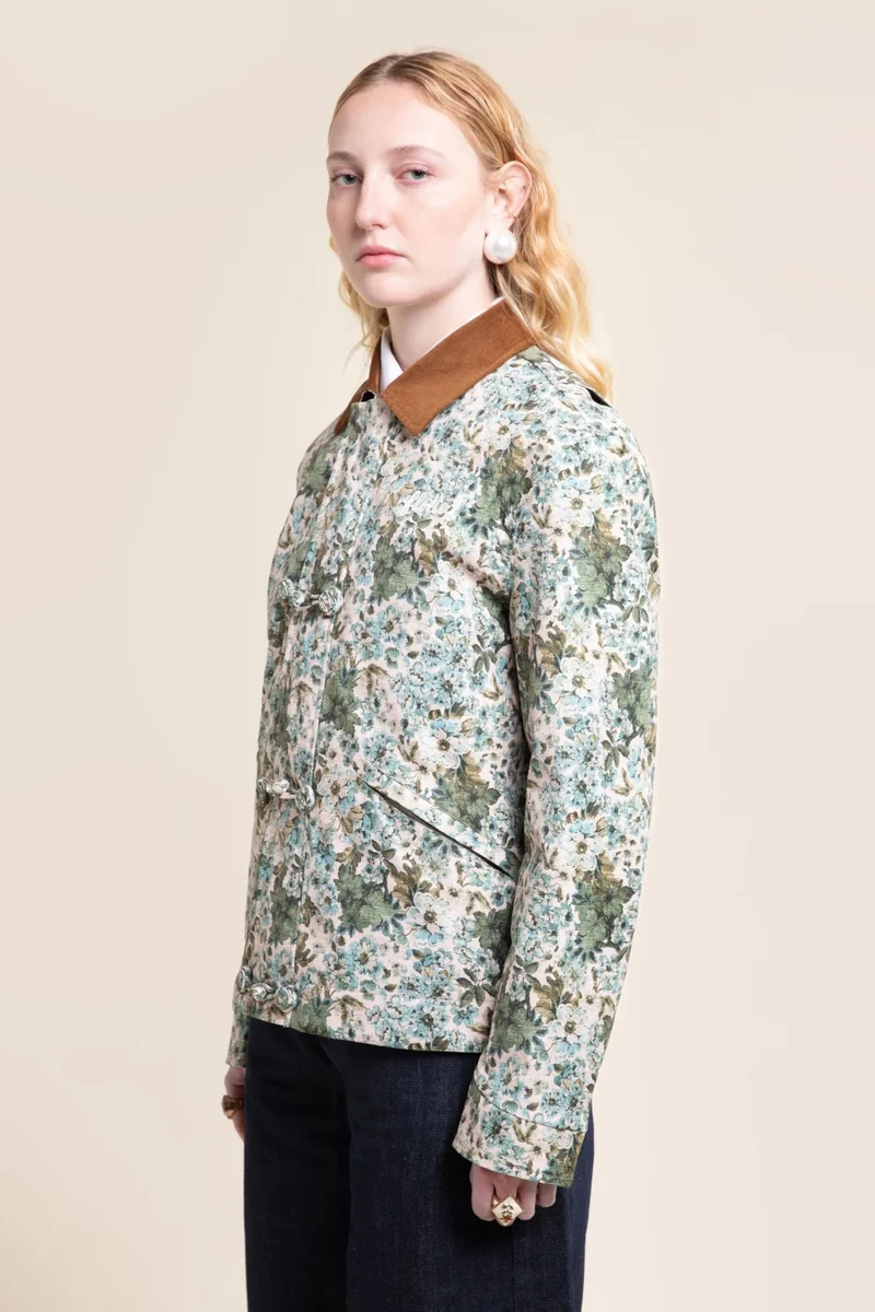Carnot - Veste imperméable à brandebourgs