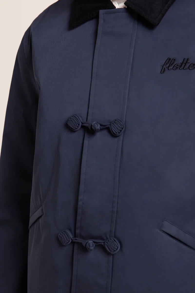 Carnot - Veste imperméable à brandebourgs