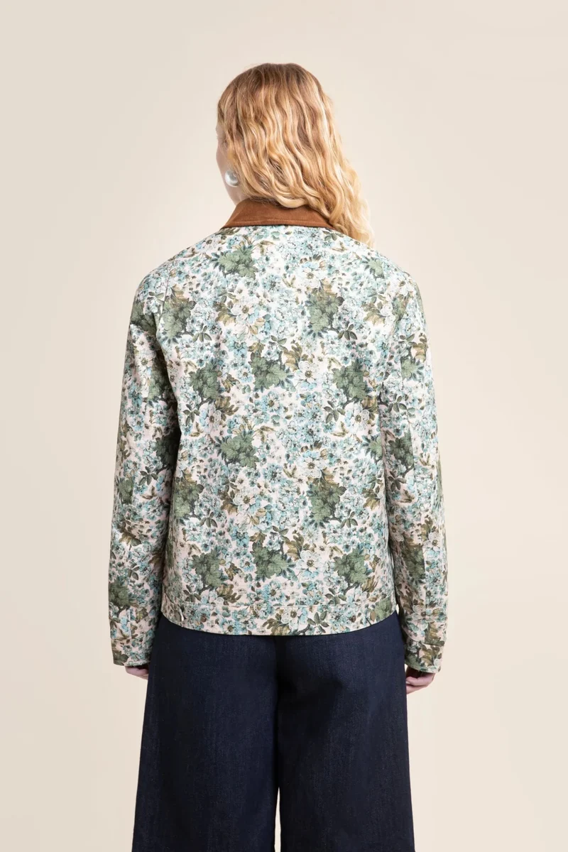 Carnot - Veste imperméable à brandebourgs