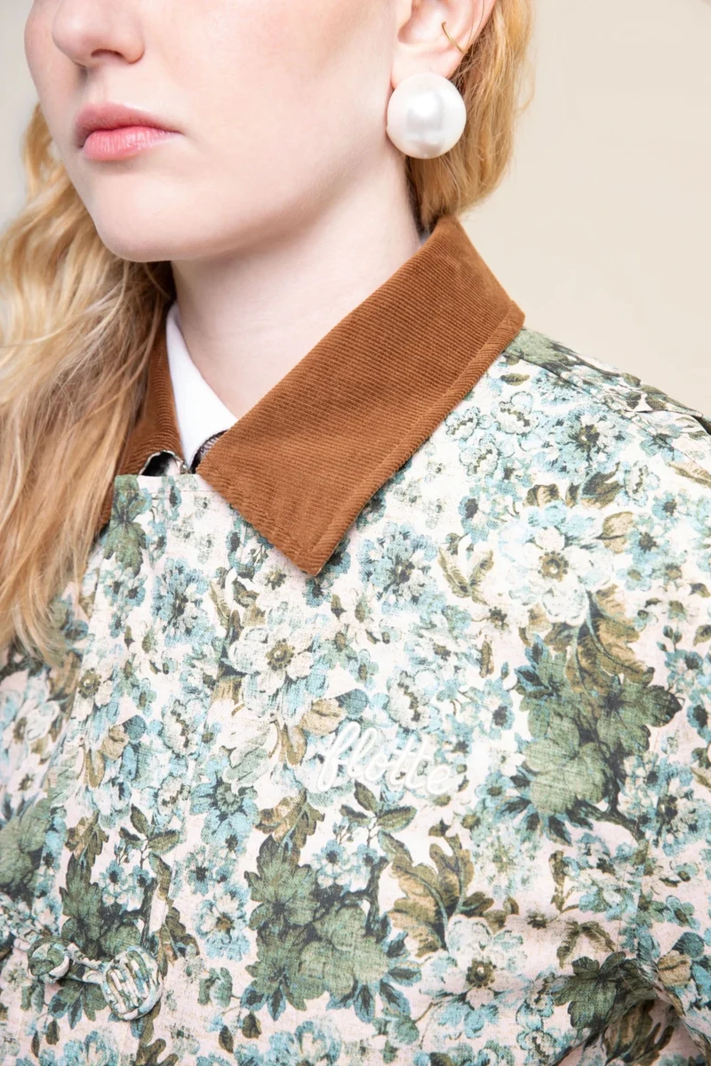 Carnot - Veste imperméable à brandebourgs