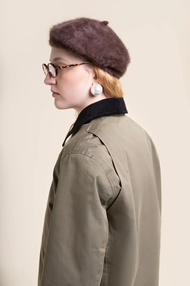 Carnot - Veste imperméable à brandebourgs