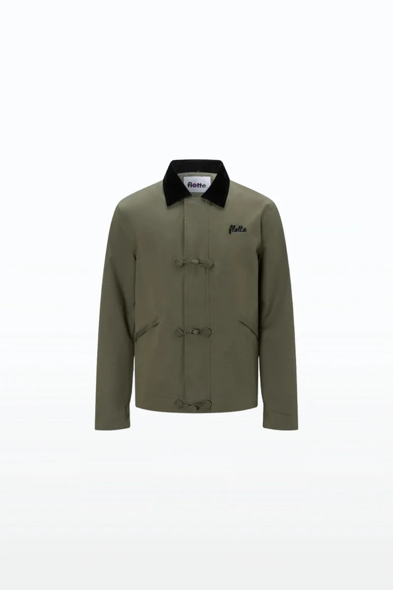 Carnot - Veste imperméable à brandebourgs