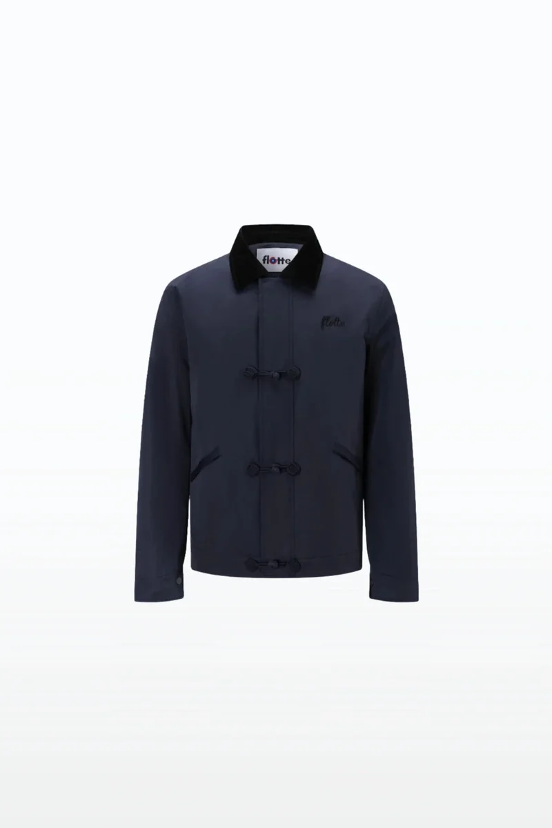 Carnot - Veste imperméable à brandebourgs