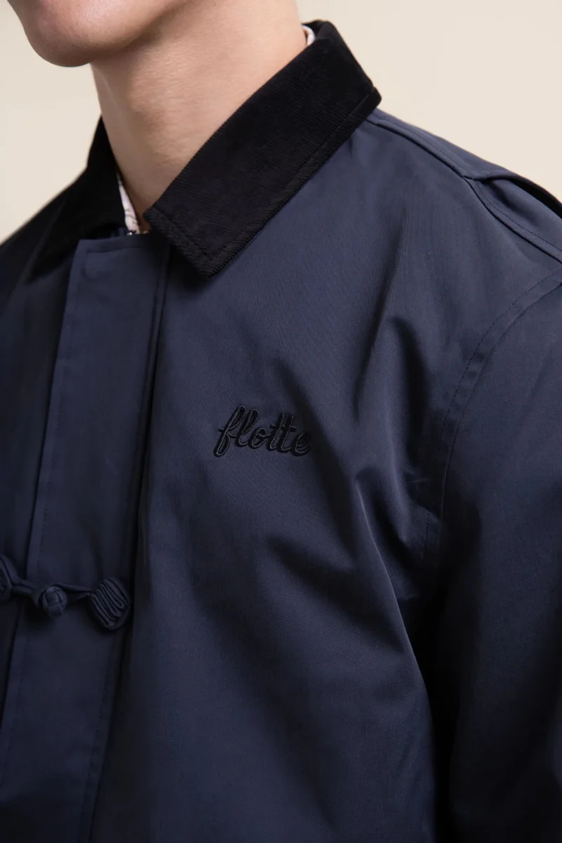Carnot - Veste imperméable à brandebourgs