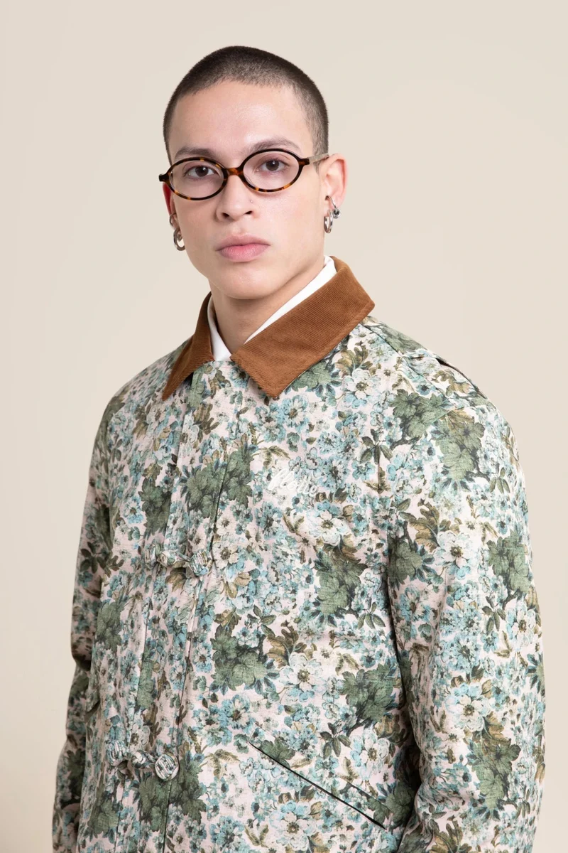 Carnot - Veste imperméable à brandebourgs