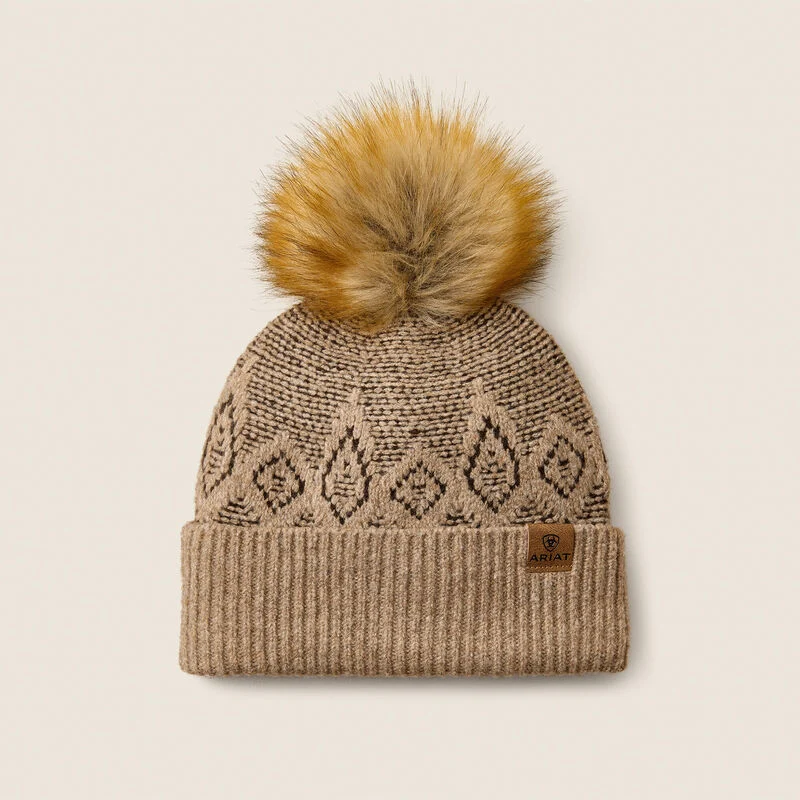 Bonnet ARIAT CHILTON Willow Beanie - EARTH HEATHER