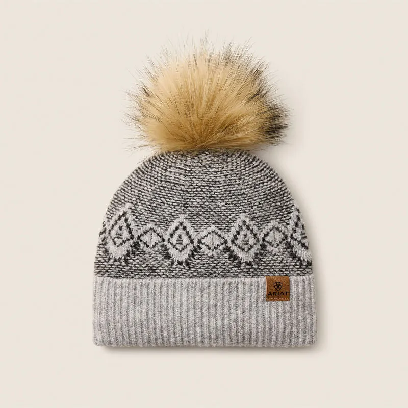 Bonnet ARIAT CHILTON Willow Beanie - GREY HEATHER