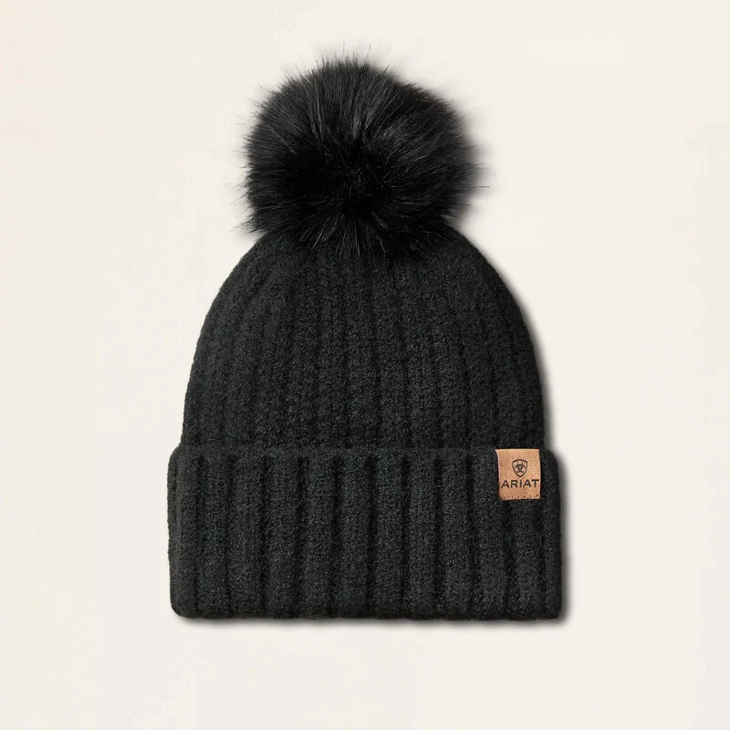 Bonnet ARIAT CHILTON BEANIE - BLACK