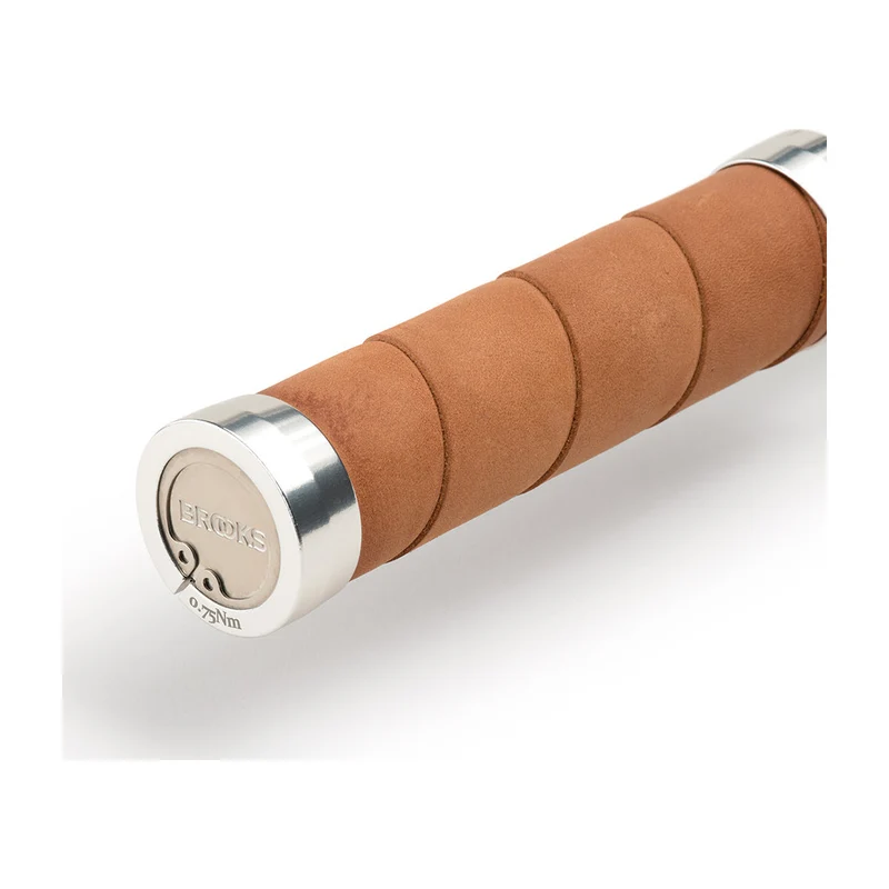 Poignées de guidon cuir vélo Brooks - Slender Leather Grips