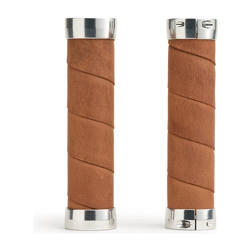 Poignées de guidon cuir vélo Brooks - Slender Leather Grips