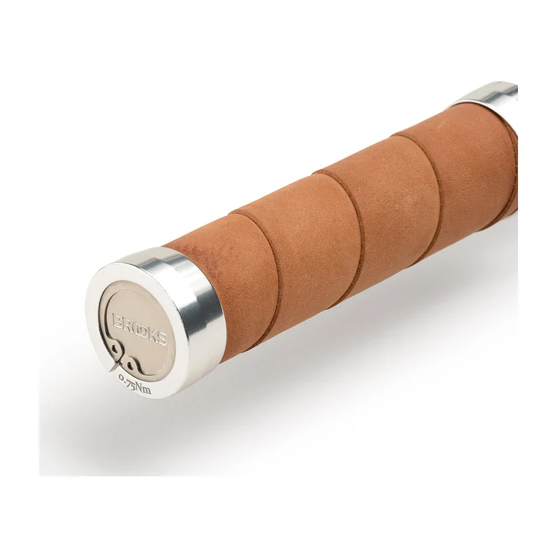 Poignées de guidon cuir vélo Brooks - Slender Leather Grips