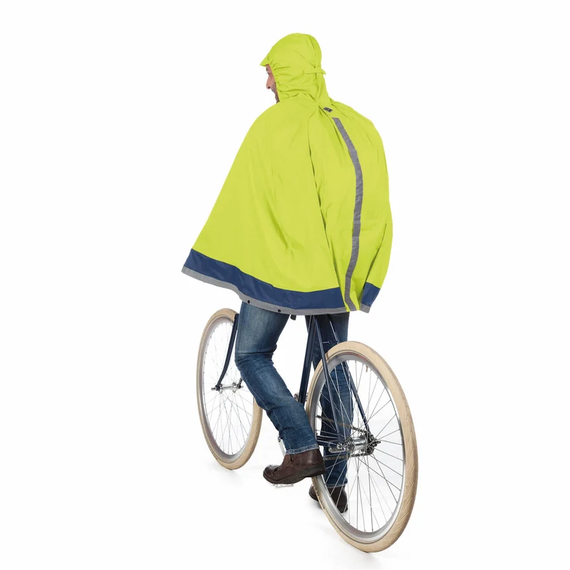 Cape de pluie vélo avec soufflet sac à dos - Tucano Urbano Garibaldina Plus 2G