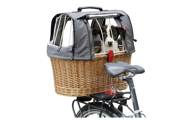 Capuche de protection pour panier chien vélo KlickFix Doggy