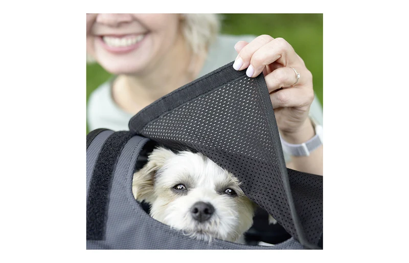 Ombrelle pour panier chien vélo KlickFix Shopper Doggy