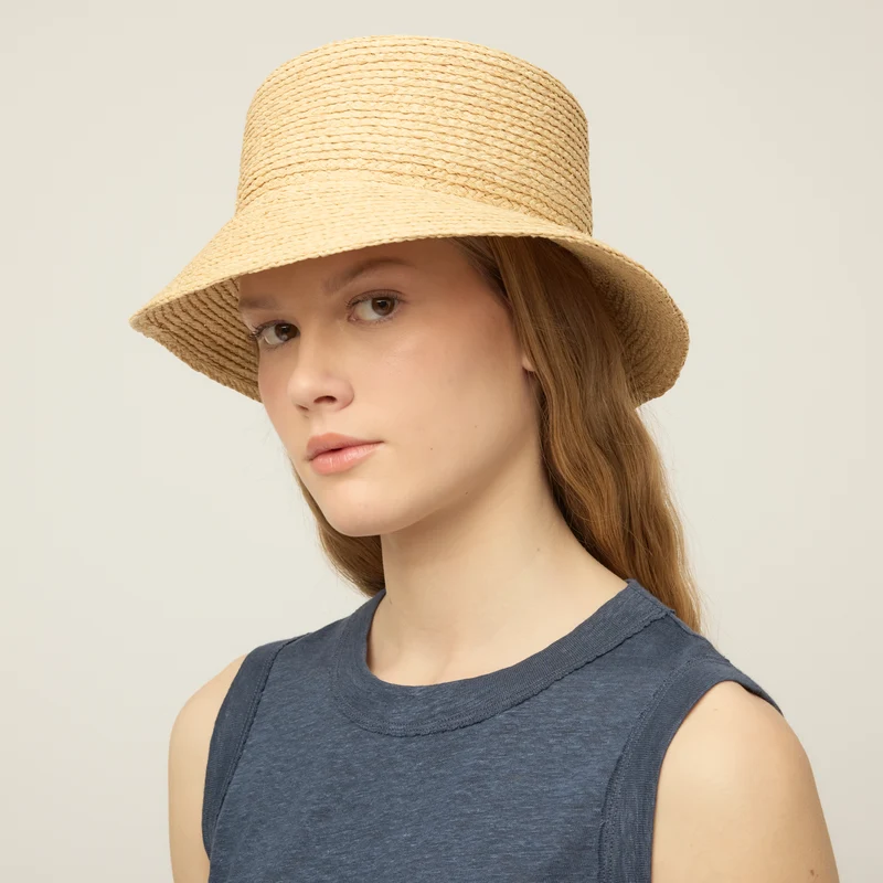 Raffia Sun Bucket