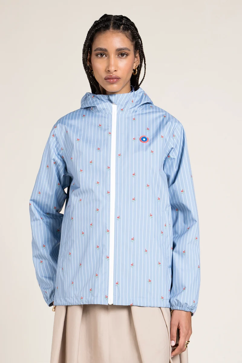Passy Imprimé - Imperméable Court
