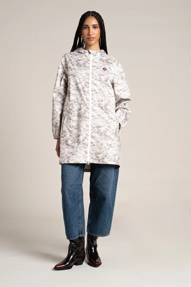 Amelot Imprimé - Imperméable Long