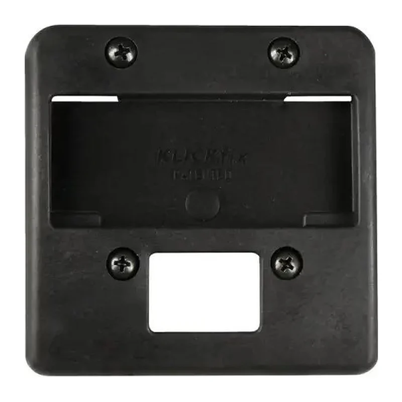 Plaque d'adaptation KlickFix pour panier de guidon