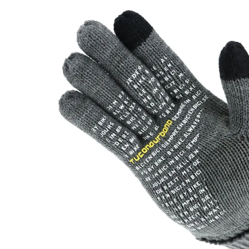 Gants de vélo tricotés à moufle - Tucano Urbano Spider