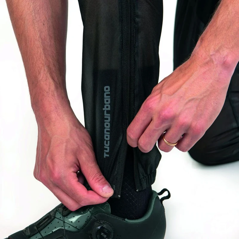 Pantalon de pluie vélo avec sur-chaussures - Tucano Urbano Nano Rain Corsa