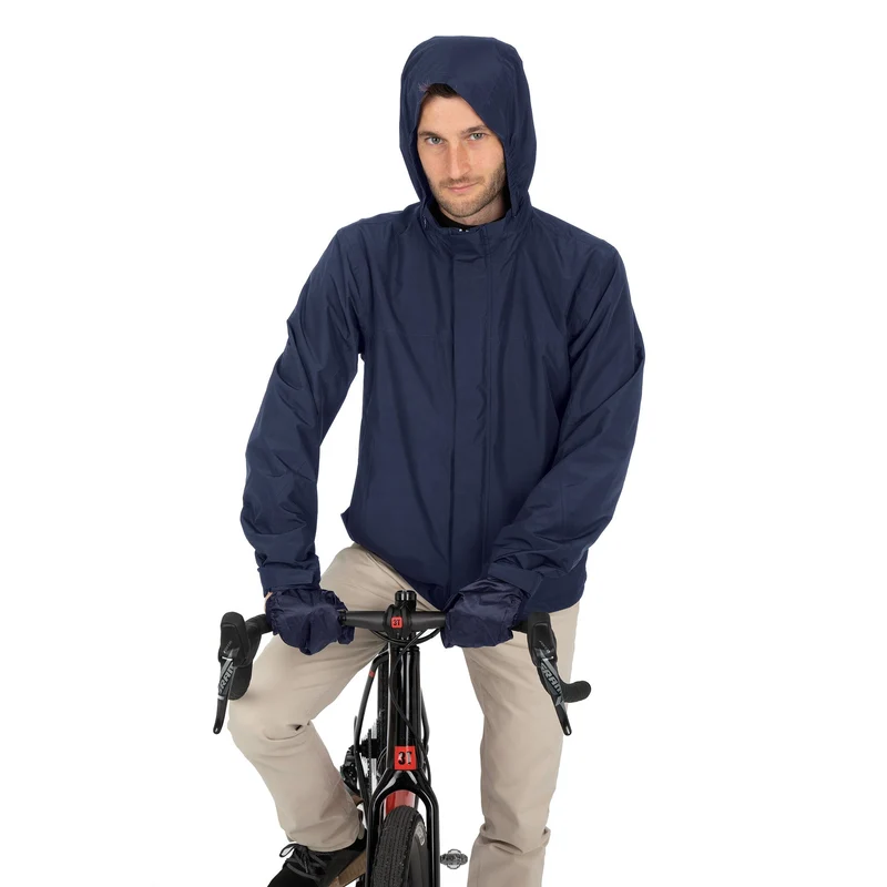 Veste de pluie vélo avec sur-gants - Tucano Urbano Rain Over Hydroscud®