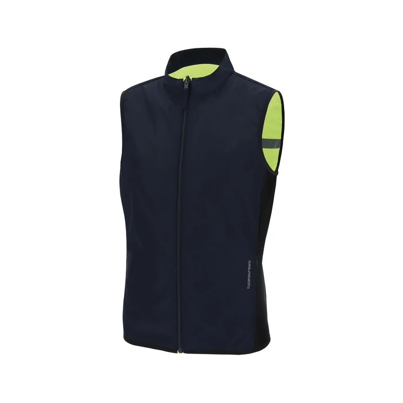Gilet coupe-vent réversible vélo - Tucano Urbano Nano Switch