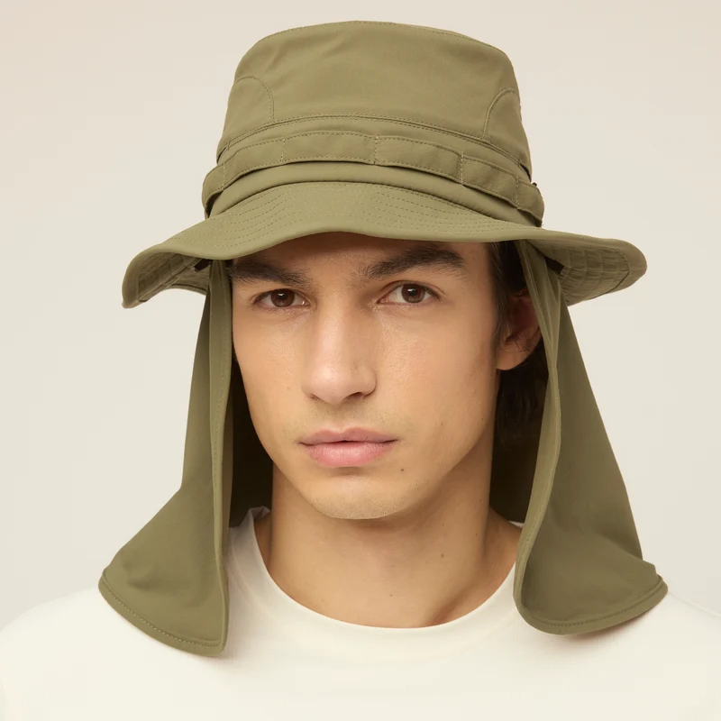 Ultralight Packable Sun Cape Hat