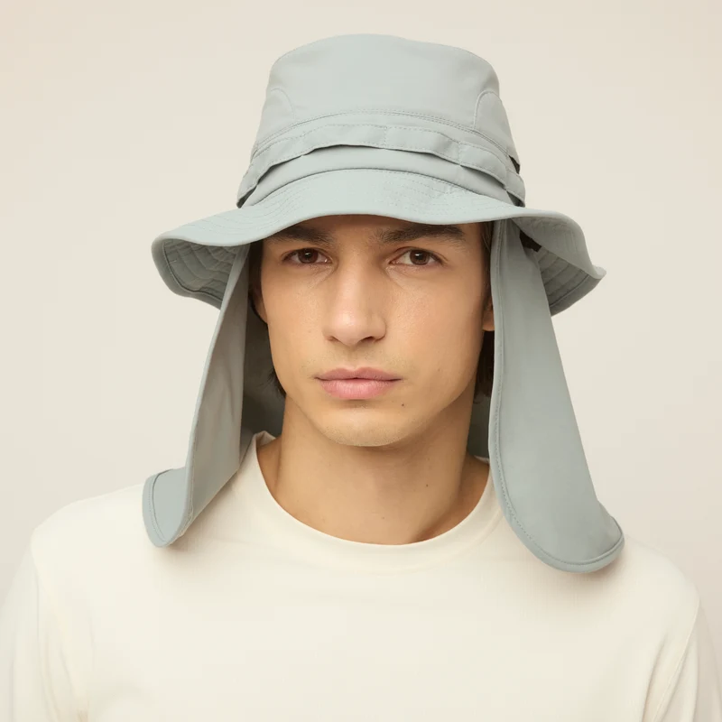 Ultralight Packable Sun Cape Hat