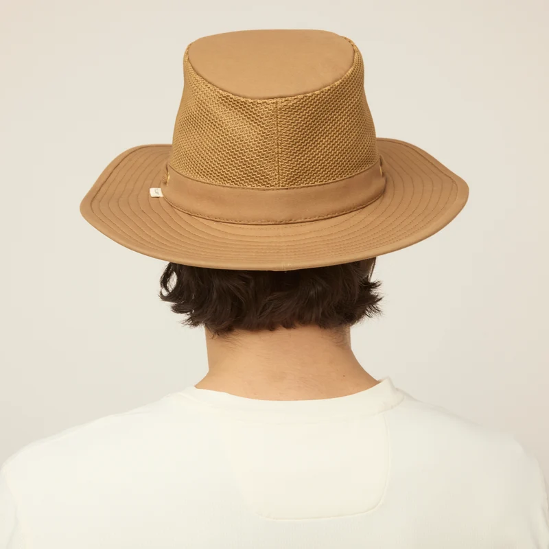 Waxed Airflo Wide Brim Hat