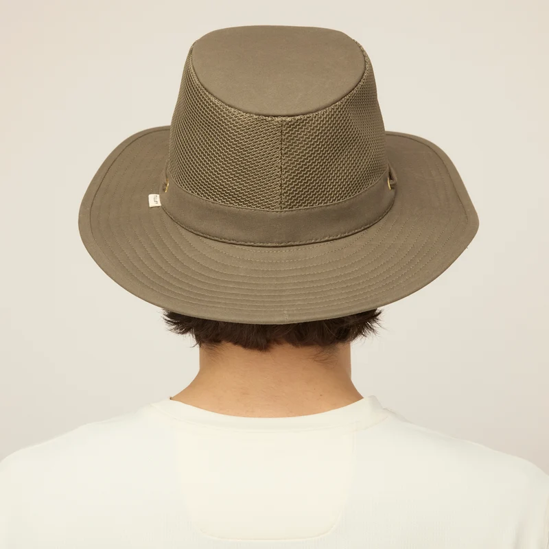 Waxed Airflo Wide Brim Hat
