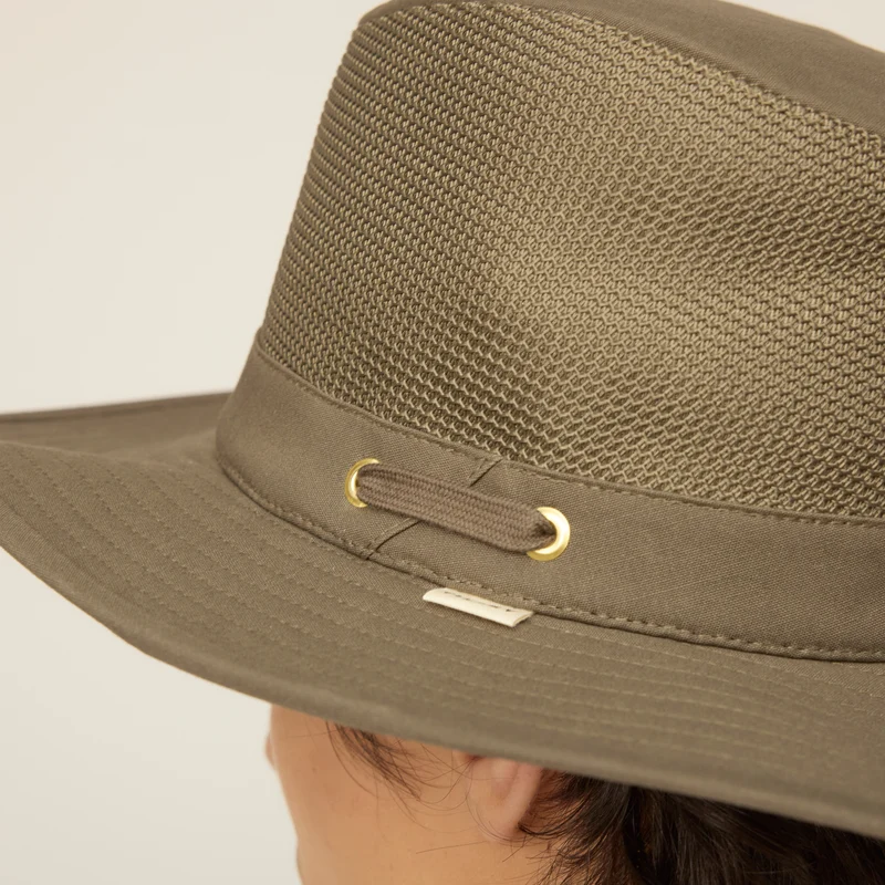 Waxed Airflo Wide Brim Hat