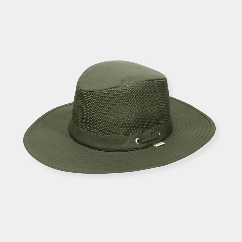 Waxed Airflo Wide Brim Hat