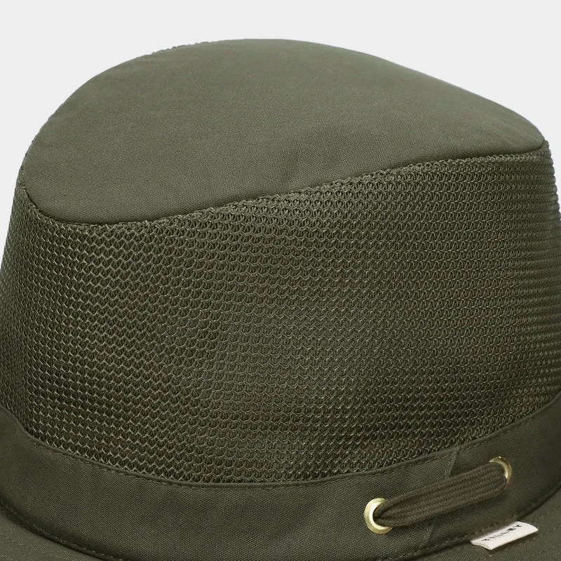 Waxed Airflo Wide Brim Hat