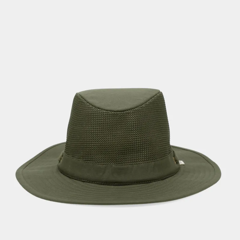 Waxed Airflo Wide Brim Hat