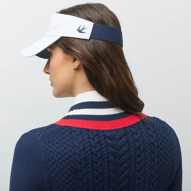 Preppy Deep V Sweater
