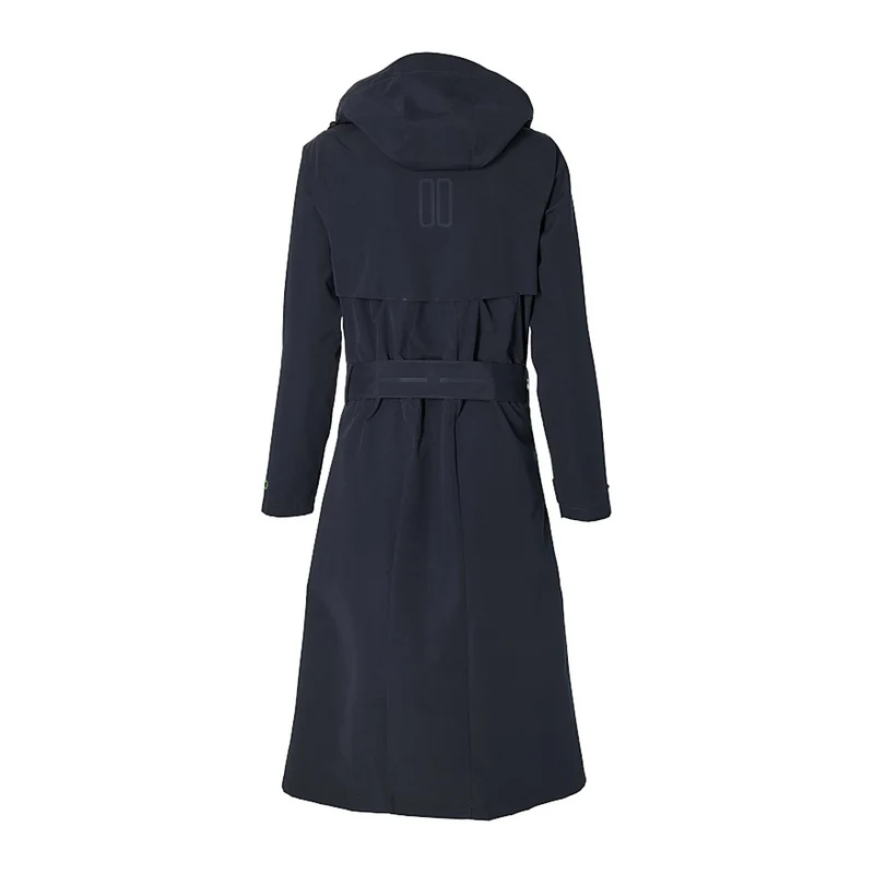 Trench-coat de pluie vélo Basil Mosse femme