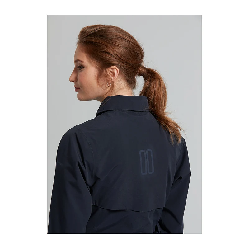 Trench-coat de pluie vélo Basil Mosse femme