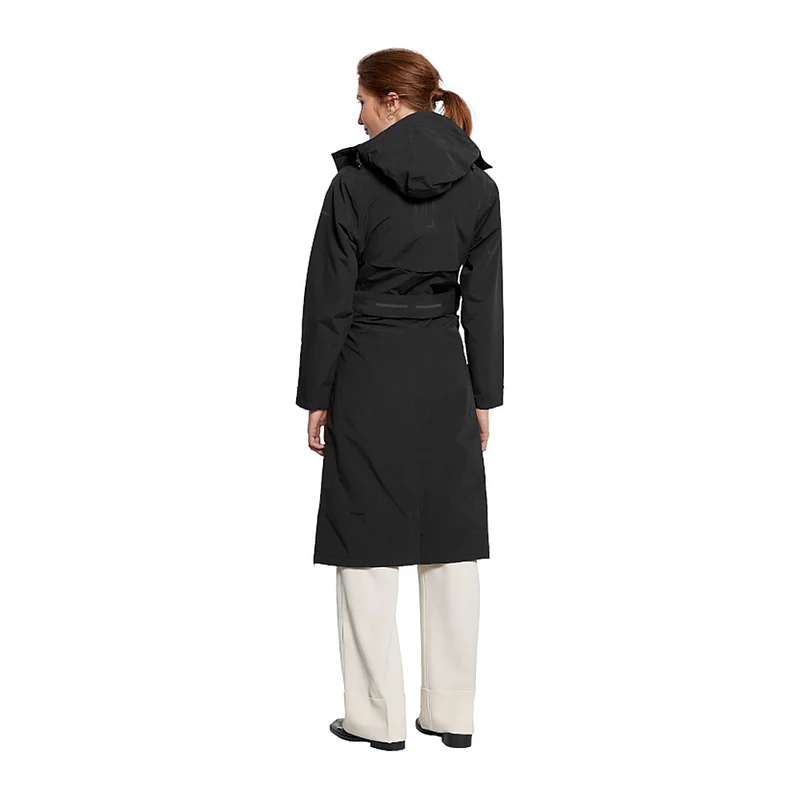 Trench-coat de pluie vélo Basil Mosse femme
