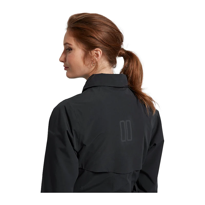 Trench-coat de pluie vélo Basil Mosse femme