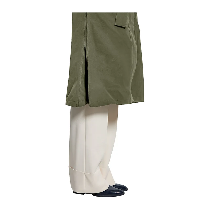 Trench-coat de pluie vélo Basil Mosse femme