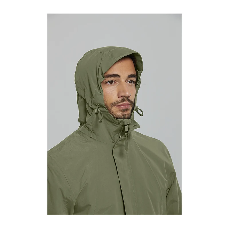 Veste de pluie vélo Basil Mosse Parka homme