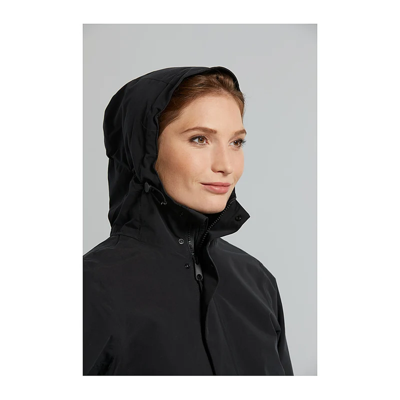 Veste de pluie vélo Basil Mosse Parka femme