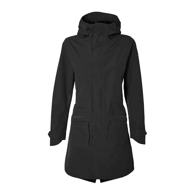 Veste de pluie vélo Basil Mosse Parka femme