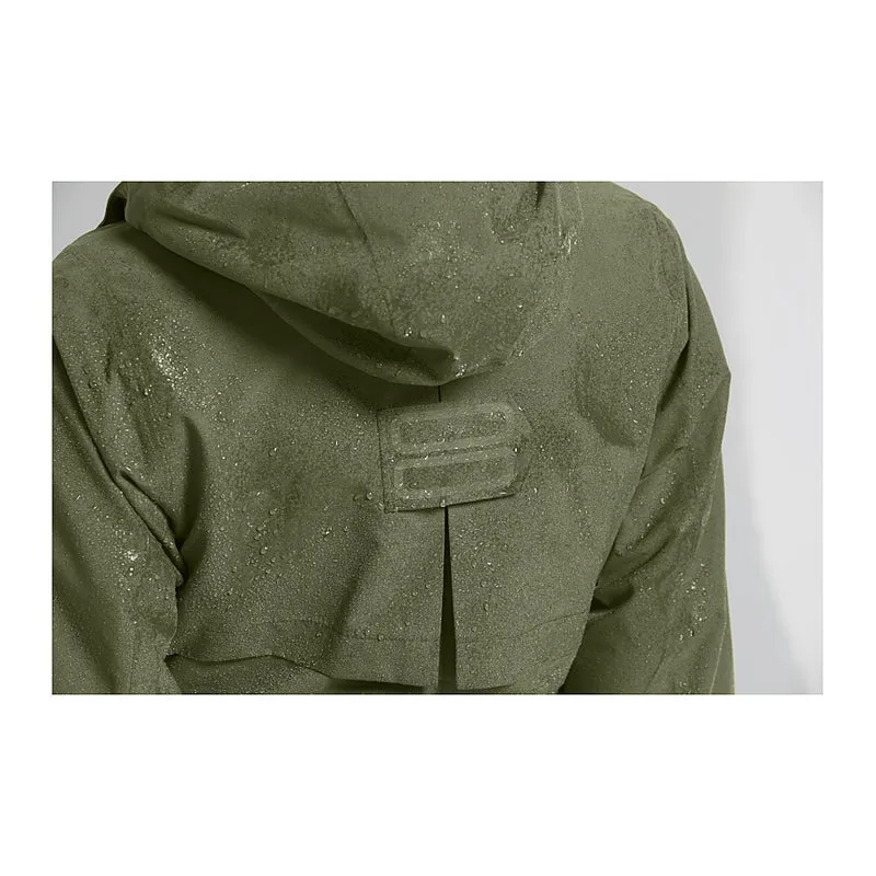 Veste de pluie vélo Basil Mosse Parka femme
