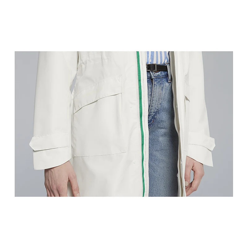 Veste de pluie vélo Basil Mosse Parka femme