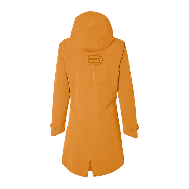 Veste de pluie vélo Basil Mosse Parka femme